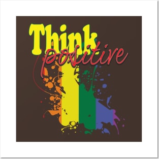 Think positive Posters and Art